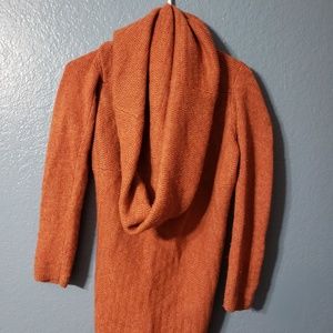 Orange rust sweater
